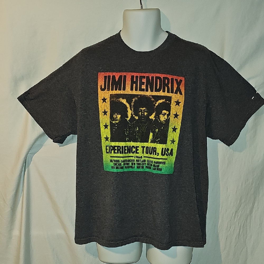 Jimi Hendrix Experience Tour T-shirt